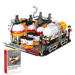 Конструктор Завод по транспортировке и хранению нефти (734 детали)