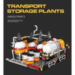 Конструктор Завод по транспортировке и хранению нефти (734 детали)