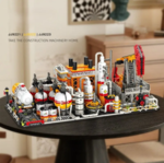 Конструктор Завод по транспортировке и хранению нефти (734 детали)