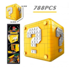 Конструктор Супер Марио Мини-блок Знак вопроса (788 деталей)