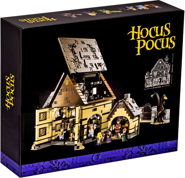 Конструктор Фокус-Покус: Коттедж сестер Сандерсон (2316 деталей)
