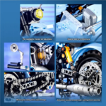 Конструктор Гарри Поттер "Летающий мотоцикл Хагрида" (700 деталей)