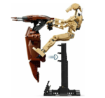 Конструктор Звездные войны Боевой дроид со stap (1088 деталей)