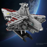 Конструктор Атакующий крейсер Республики (1320 Деталей)