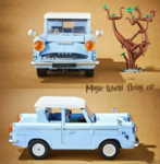 Конструктор "Летающая машина Рона Уизли" (165 деталей)