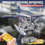 Конструктор Самолёт-амфибия на р/у (556 деталей)