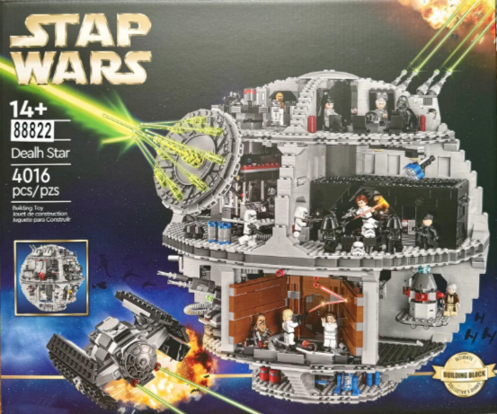 Конструктор Star Wars "Звезда смерти" (4016 деталей)