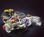 Конструктор Модель двигателя V8 (1394 детали)