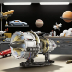 Конструктор Авиационный двигатель (564 детали)