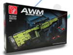 Конструктор Снайперская винтовка AWM (1532 детали)