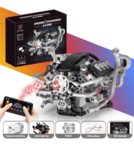 Конструктор Двигатель V8 "Летучая мышь" (770 деталей)