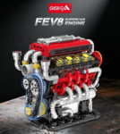 Конструктор Двигатель V8 Twinturbo (538 деталей)