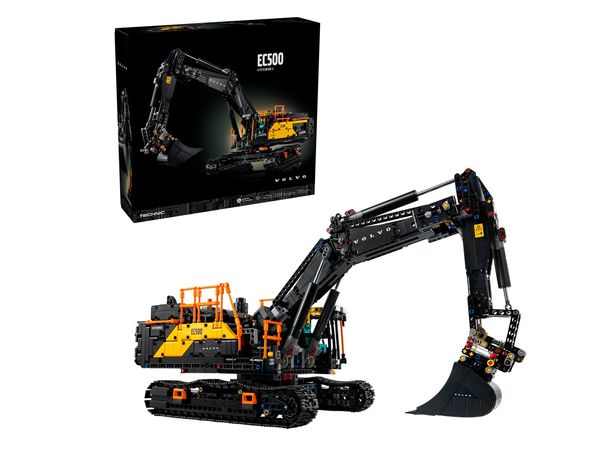 Конструктор Экскаватор VOLVO EC500 HYBRID (2359 деталей)