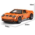 Конструктор Lamborghini Miura (1642 детали)