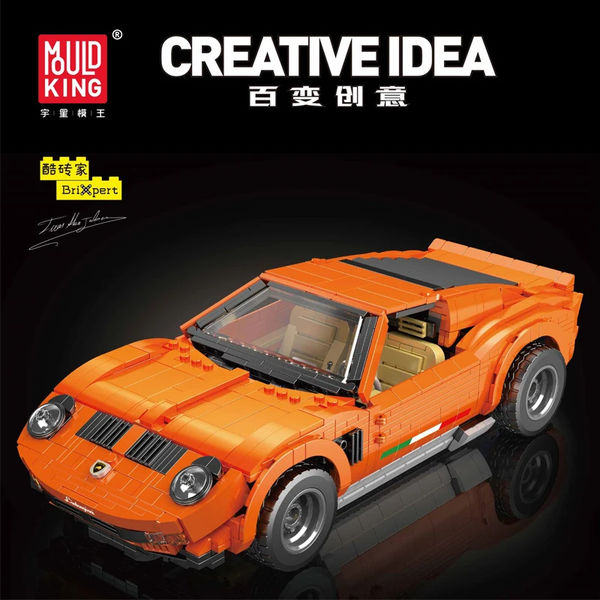 Конструктор Lamborghini Miura (1642 детали)