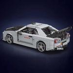 Конструктор Nissan Skyline GTR R34 (1471 деталь)