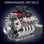 Конструктор Двигатель Chevron LSX454 V8 (487 деталей)