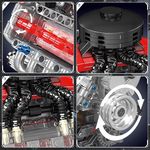 Конструктор Двигатель Chevron LSX454 V8 (487 деталей)