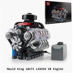 Конструктор Двигатель Chevron LSX454 V8 (487 деталей)