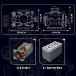 Конструктор Двигатель Chevron LSX454 V8 (487 деталей)