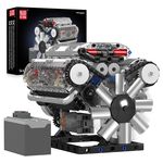 Конструктор Двигатель V8 полный привод (552 детали)