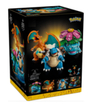 Конструктор Pokemon Венузавр, Чаризард и Бластойз
