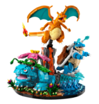 Конструктор Pokemon Венузавр, Чаризард и Бластойз