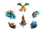 Конструктор Pokemon Венузавр, Чаризард и Бластойз