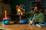 Конструктор Pokemon Венузавр, Чаризард и Бластойз