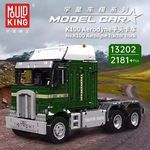 Конструктор K100 Aerodyne Tractor Truck пневматический грузовик (2181 деталь)