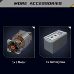 Конструктор Двигатель  W16 BGT (955 деталей)