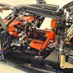 Конструктор Koenigsegg Sadair's Spear Megacar (4104 детали)