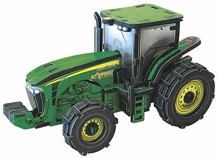 Объёмный 3D пазл Трактор John Deere 8420