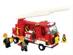 Конструктор "Город: Пожарная машина с лестницей" (175 деталей)
